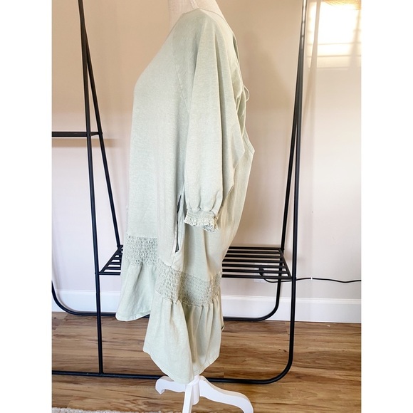 Free People Beach Mint Green Mini Dress Size Small - Picture 3 of 9